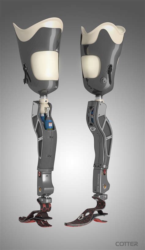 ArtStation - Prosthetic Leg, Joshua Cotter Robotic Prosthetics ...