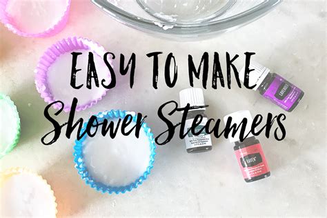 Simple aromatherapy shower steamers you can make quick - By Oily Design