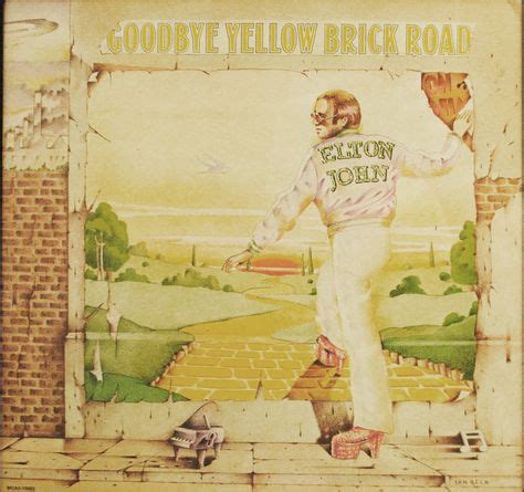 Elton John- Yellow Brick Road | Portadas de álbumes de rock, Camino de ladrillos amarillos ...