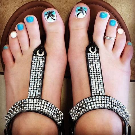 56 Adorable Toe Nail Designs For Summer 2017 #cutesummernails | Summer ...