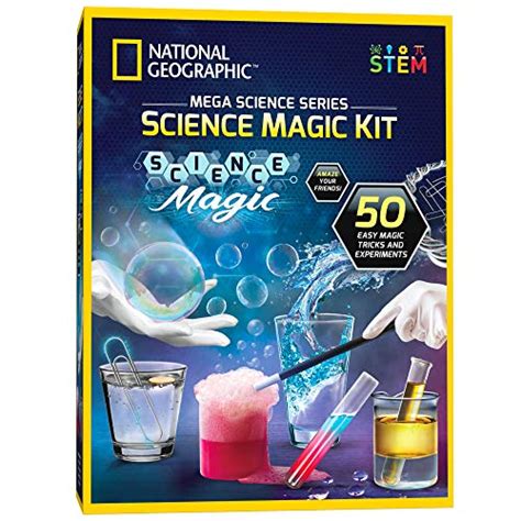 NATIONAL GEOGRAPHIC Science Magic Kit – Science Kit for Kids with 50 ...