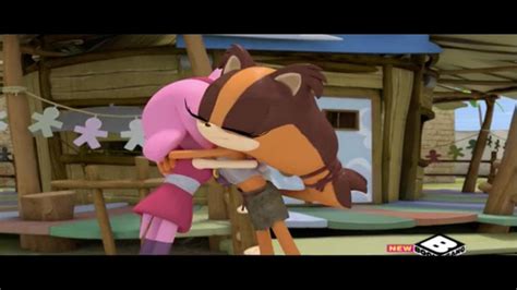 Amy and Sticks Hug by animetrain027 on DeviantArt