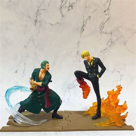 Buy One Piece Sanji VS Zoro Figure, Anime Figure One Piece Zoro Figure ...