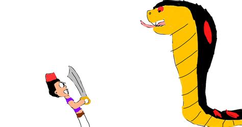 Aladdin vs Snake Jafar by Simpsonsfanatic33 on DeviantArt