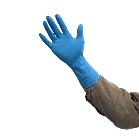 Showa Landfill-Biodegradable Long Cuff Nitrile Gloves | FieldTech Solutions