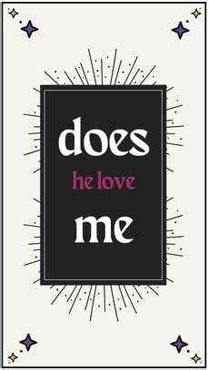 Does He Love Me Tarot? Take (1) Free Card and Find Out the Truth