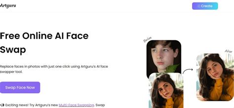 Artguru AI Face Swap: Swap Faces with Anyone