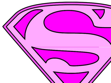 Superman Logo Pink - ClipArt Best