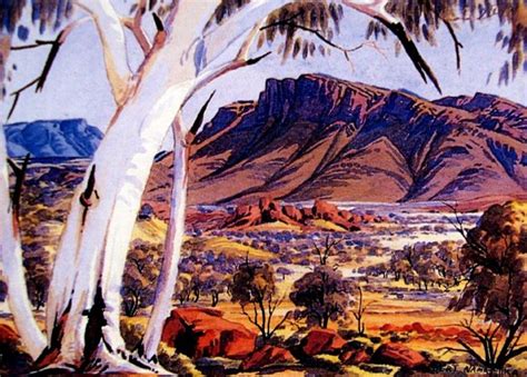 219 best Albert Namatjira & Family images on Pinterest | Watercolor painting, Watercolour and ...