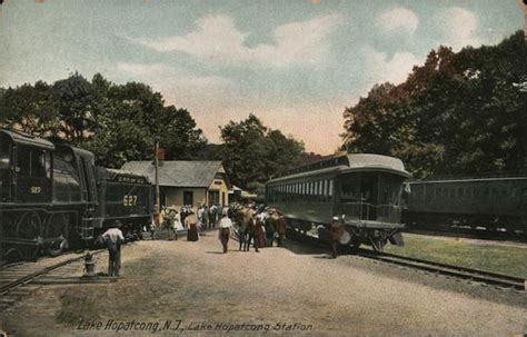 Lake Hopatcong Station New Jersey Postcard