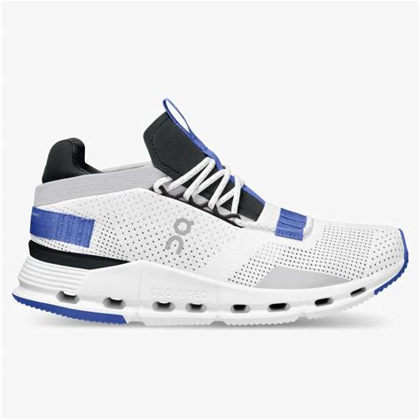 On Cloud Sneakers | Women's Cloudnova-White | Cobalt [5So45O] - $86.96 : On Cloud Sneakers | The ...