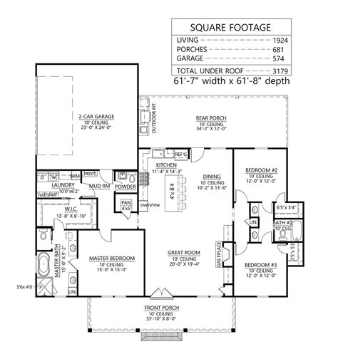 4 Bedroom House Plans Single Story No Garage | www.resnooze.com