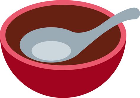 "bowl with spoon" Emoji - Download for free – Iconduck