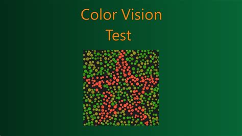 Color Vision Test Optometrist at Rachel Decosta blog