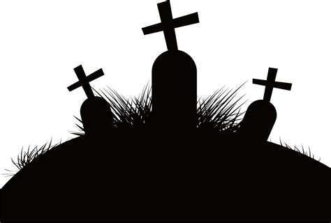 Silhouette Cemetery - Vector cemetery png download - 1251*845 - Free Transparent Silhouette png ...