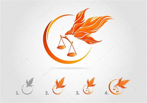 Phoenix fire logo — Stock Vector © lolly90 #76075605