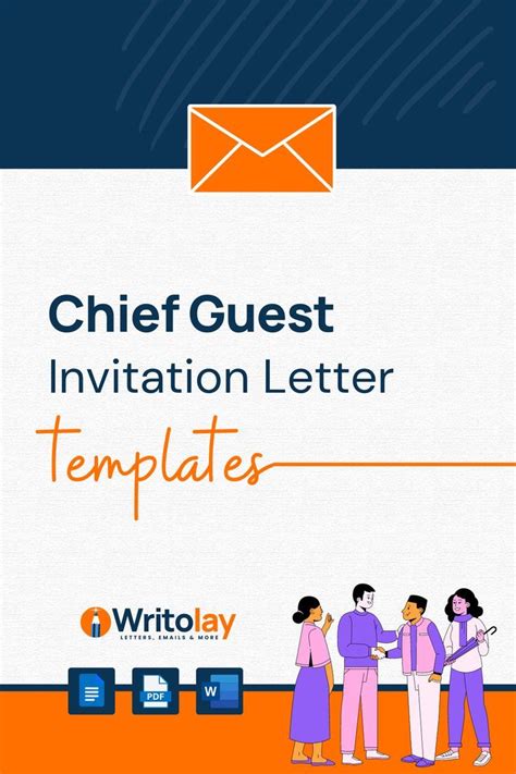 Chief Guest Invitation Letter: 4 Templates