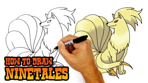 How to Draw Ninetales - Pokemon