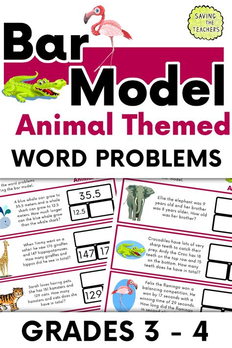 Bar Model Word Problems | Word problems, Solving word problems, Addition and subtraction