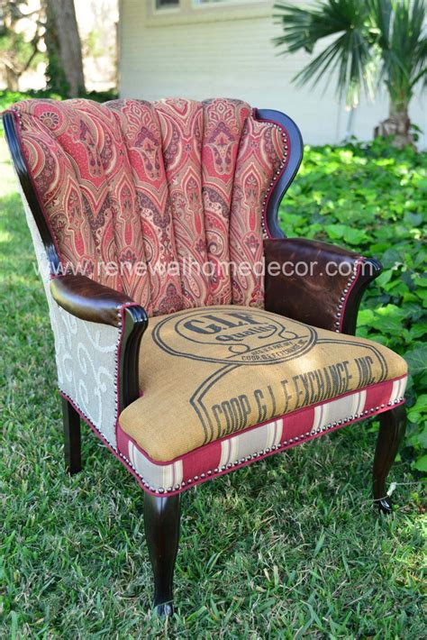 Vintage Accent Chair The Paisley Lady Chair by ReNewalHomeDecor, $1,100.00 | Reupholster ...