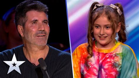 9-year-old Immi Davis casts a SPELL on the Judges | Auditions | BGT ...