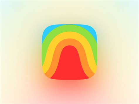 Space Rainbow App Icon by Oleg Frolov on Dribbble