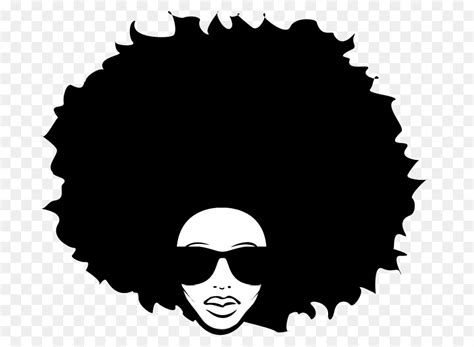 Free Afro Hair Silhouette, Download Free Afro Hair Silhouette png ...