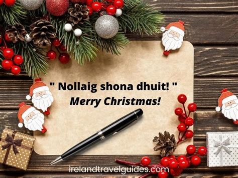 How To Say Merry Christmas In Irish Gaelic - Ireland Travel Guides