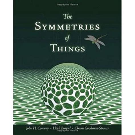 The Symmetries of Things by Professor John H. Conway: New (2008) | Kennys Bookshop and Art ...