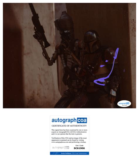 Taika Waititi Mandalorian Signed Autograph 8x10 Photo ACOA | Outlaw ...