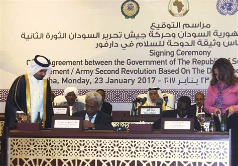 Sudan peace agreement signed in Qatar – Middle East Monitor