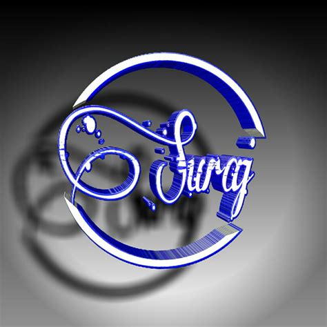 Suraj Name Graphic Logo