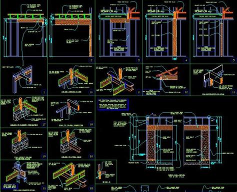 Framing Details – CAD Design | Free CAD Blocks,Drawings,Details