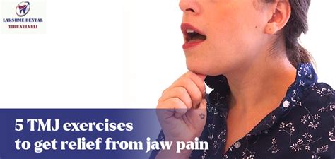 Best TMJ Exercises to Get Rid of Jaw Pain