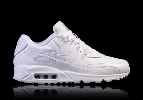 NIKE AIR MAX 90 LEATHER WHITE pour €105,00 | Basketzone.net