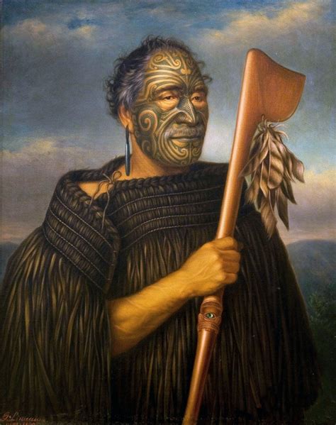 Maori Chief Tamati Waka Nene posters & prints by Gottfried Lindauer