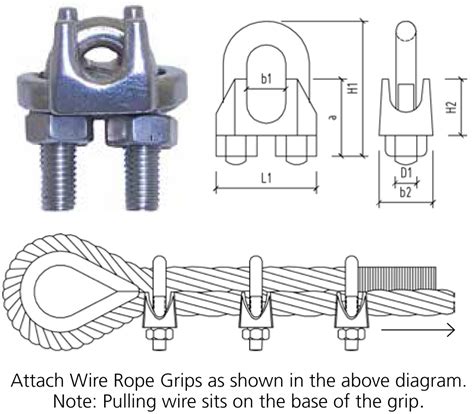 Wire Rope Grips - Marindust Accessories