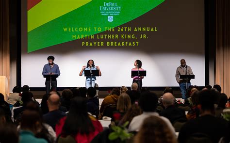 The 26th annual Rev. Dr. Martin Luther King, Jr. Prayer Breakfast ...