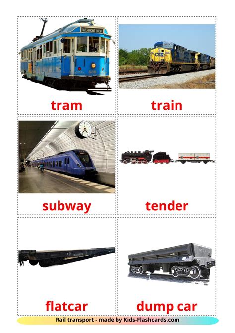 18 FREE Rail transport Flashcards | PDF | English Words