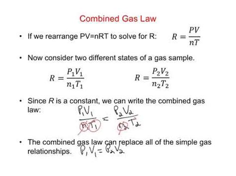 Ideal gas law and combined gas law - YouTube