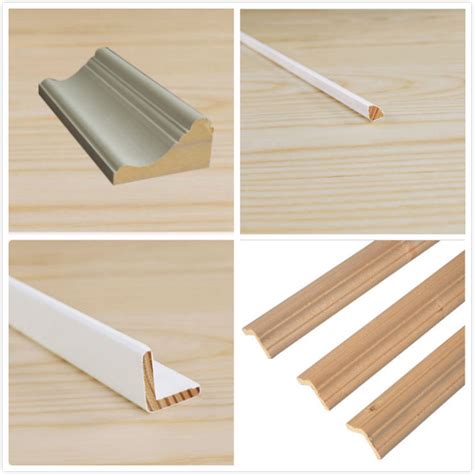 wood corner guards with different color for interior decoration from ...