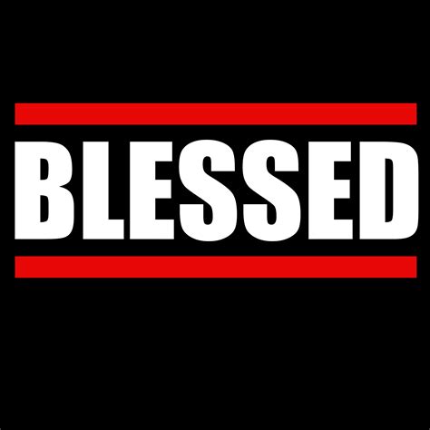 Blessed Typography Art 640785 Vector Art at Vecteezy