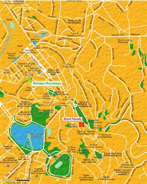 Mapas de Antananarivo - Madagascar | MapasBlog