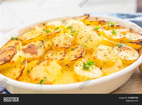 Roasted Potatoes Image & Photo (Free Trial) | Bigstock