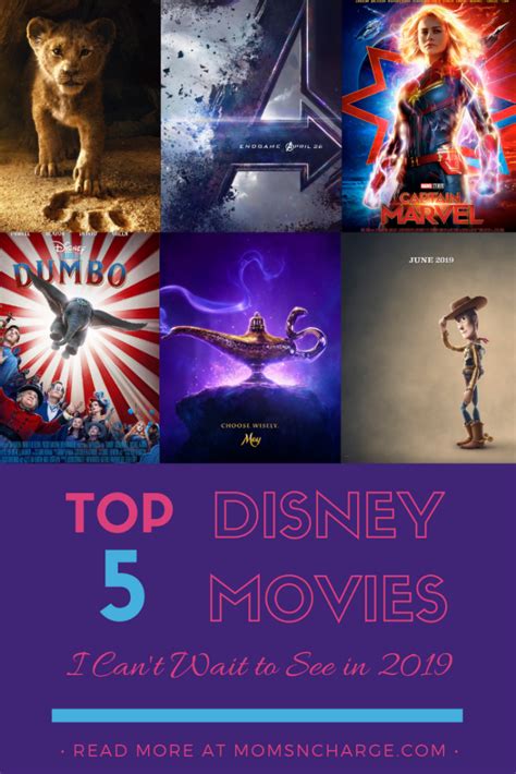 Top 5 2019 Disney Movies I Can’t Wait to See + Full Walt Disney Studios Motion Pictures Slate ...