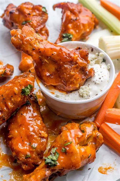 BAKED Buffalo Chicken Wings Recipe (VIDEO) - Valentina's Corner