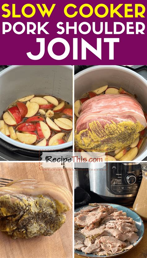 Recipe This | Slow Cooker Pork Shoulder