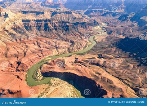 Aerial View of Grand Canyon National Park, Arizona Stock Image - Image ...