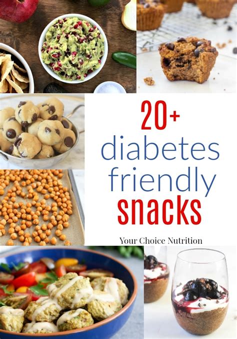 Diabetes Friendly Snacks - Your Choice Nutrition