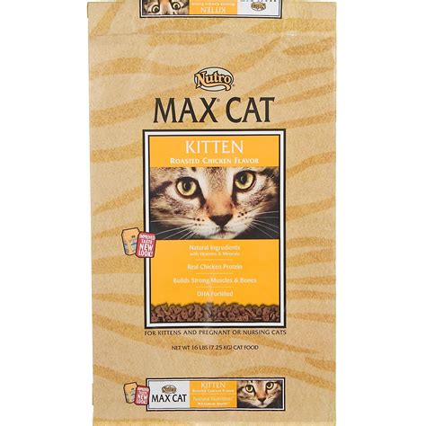 Nutro MAX CAT Kitten Food - Roasted Chicken Flavor | Roast chicken ...